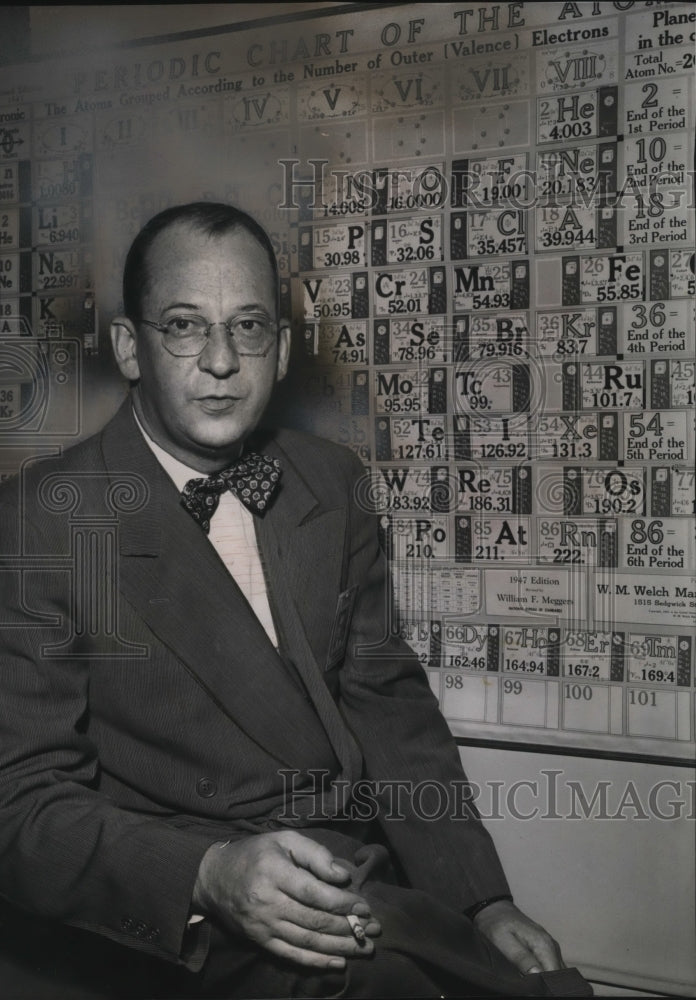 1950 Press Photo Gordon Dean, Chaiman Atomic Energy Commission - Historic Images