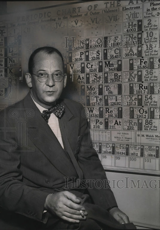 1950 Press Photo Gordon Dean, Chaiman Atomic Energy Commission - Historic Images
