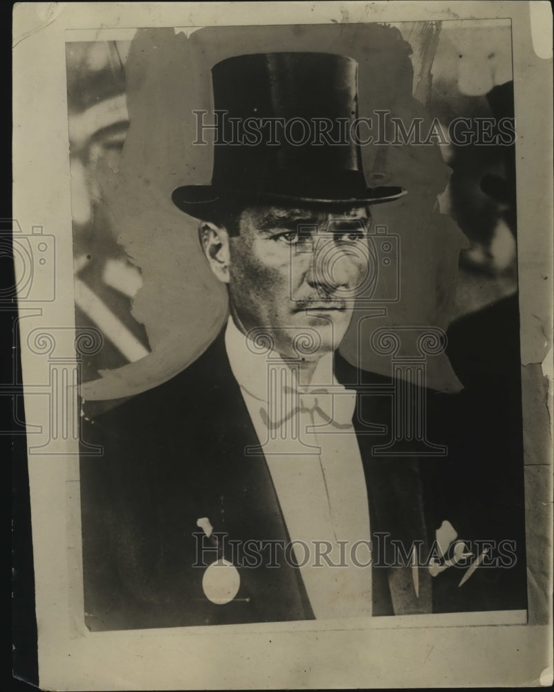 1926 Press Photo Pres Mustafhar Kimal Posha - Historic Images