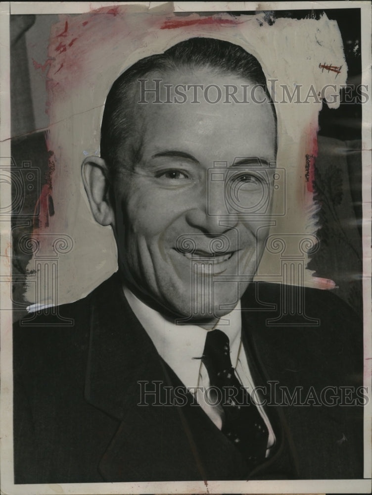 1938 Press Photo Rear Admiral Emory S. Land, Federal Maritime commission - Historic Images