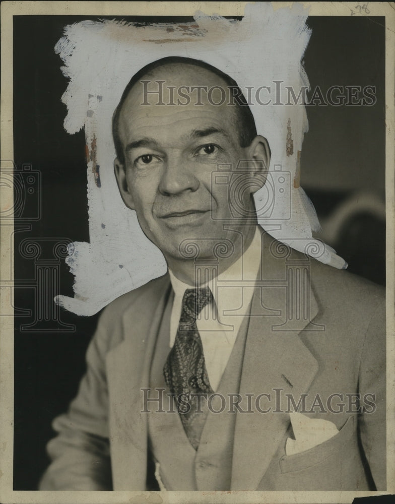 1931 Press Photo Dr. D.R. Sharpe Secretary C Baptist Association - Historic Images