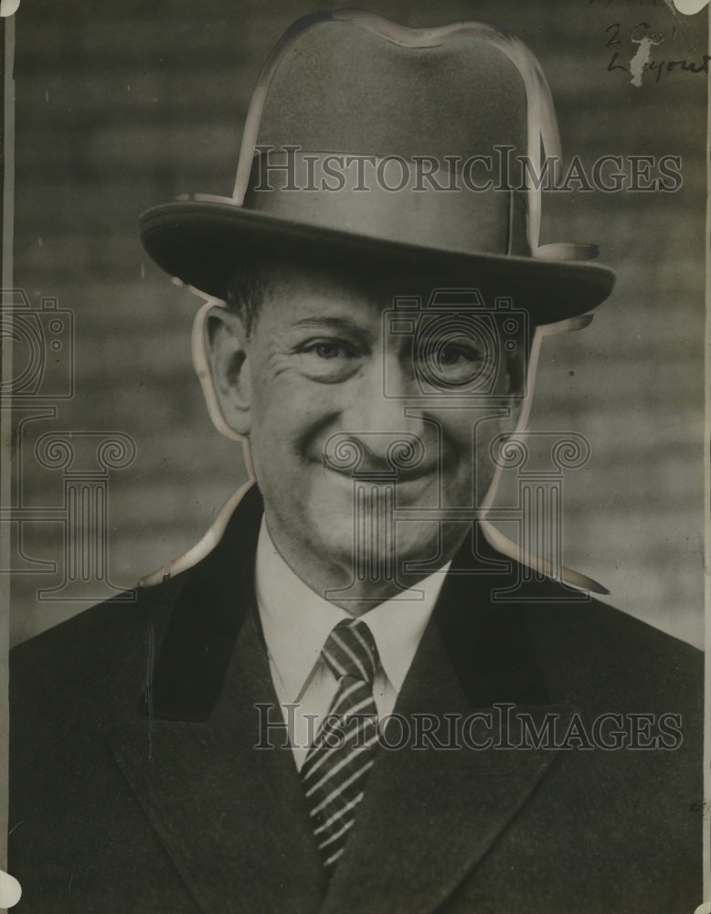 1928 Press Photo Maurice Mashcke of Cleveland, Ohio - neo11968-Historic Images