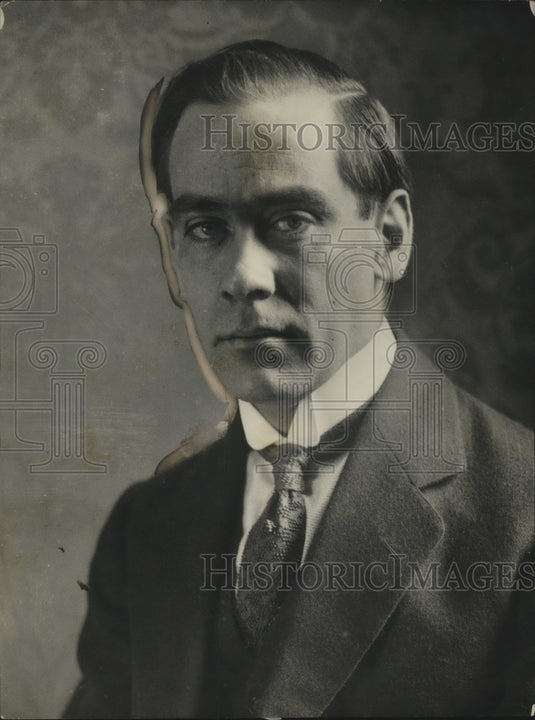1923 Press Photo Don Manuel C Telles Mexican Embassy Charge de Affairs in US-Historic Images
