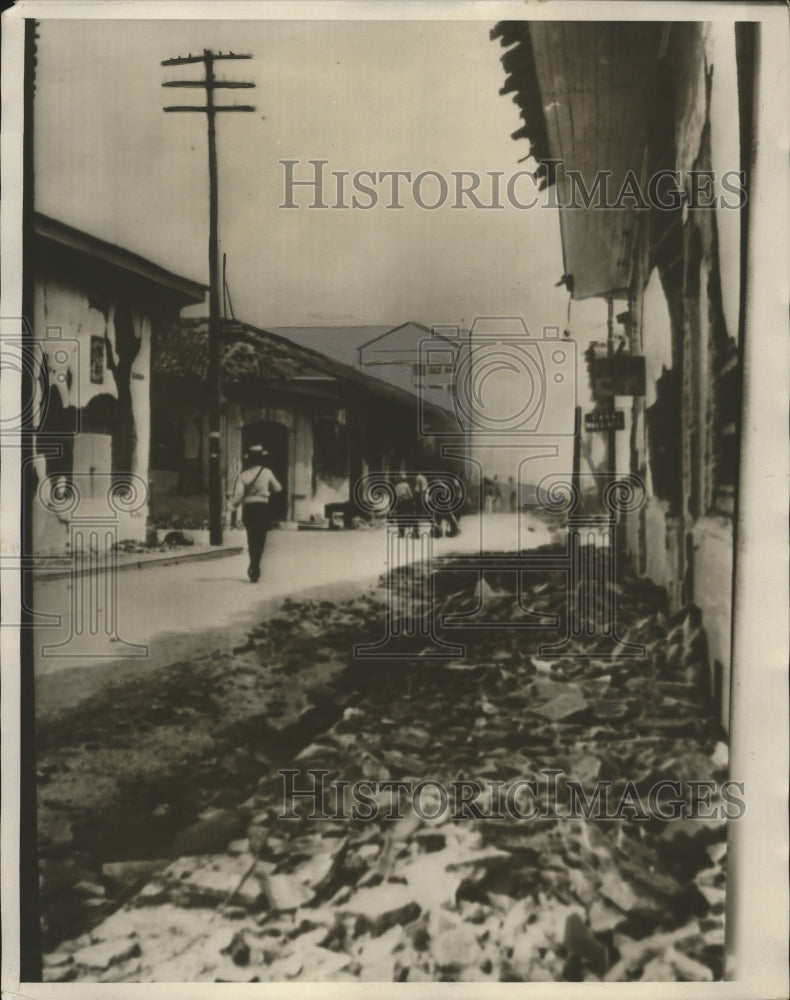 1931 Press Photo Nicaragua Earthquake Ruins - neo12593-Historic Images