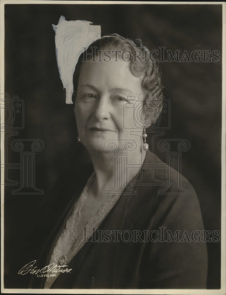 1922 Press Photo Mrs J.D. William of Cleveland Cinema Club - Historic Images