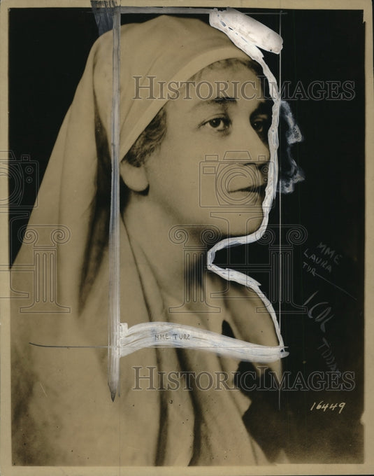 1918 Press Photo Madame Laura De Gozdorva Turezynowicz of the Red Cross - Historic Images