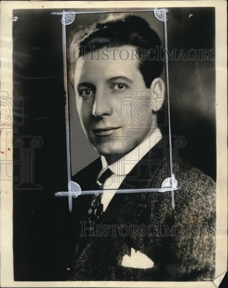 1934 Press Photo Ezio Pinza Bass Opera Singer - neo13110-Historic Images