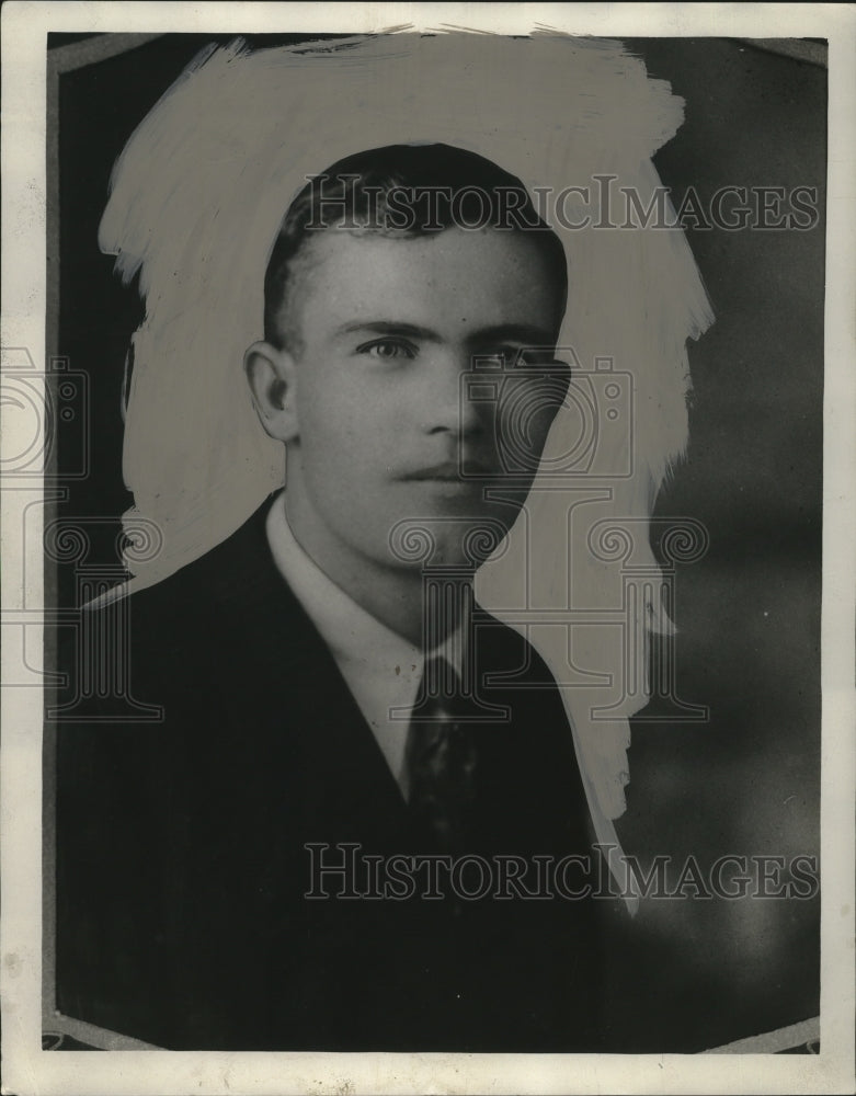 1930 Press Photo Clyde Tonbaugh, Astronomer - Historic Images