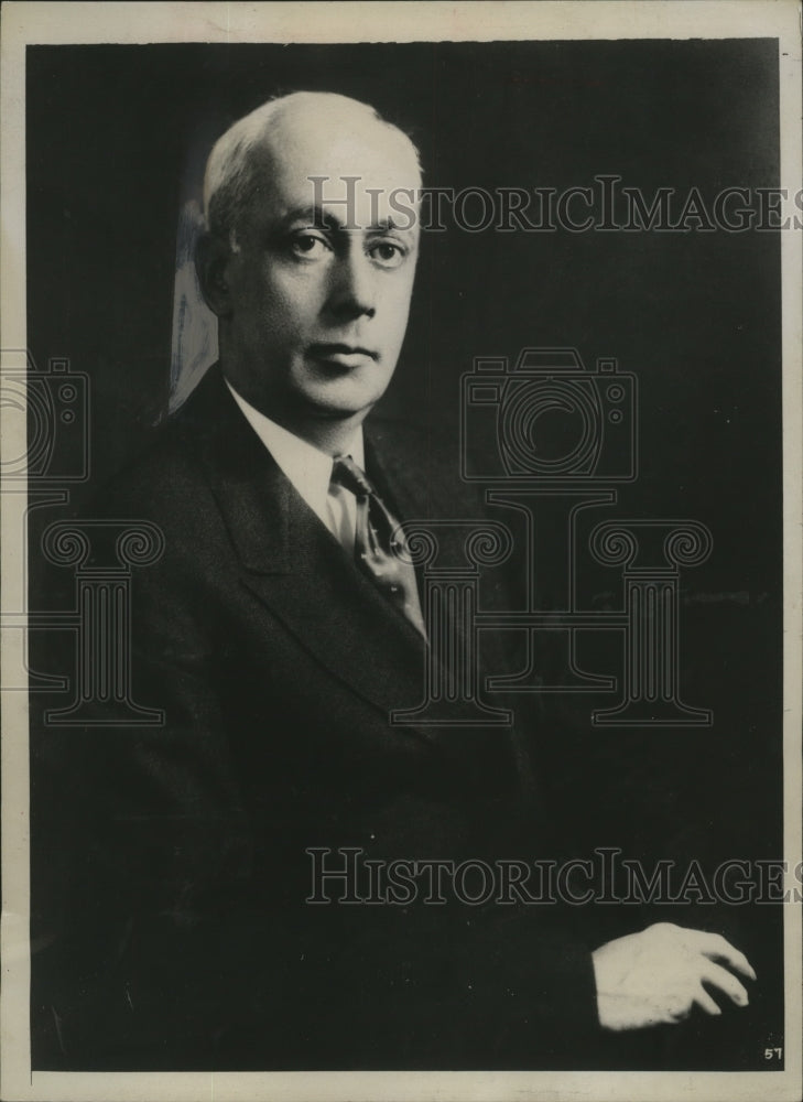 1934 Press Photo Dr. Harry Woodburn Chase Chancellor New York University - Historic Images