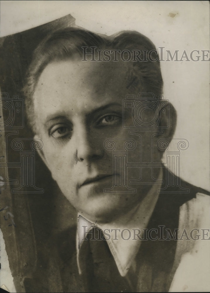 1921 Press Photo of Unknown Man - Historic Images