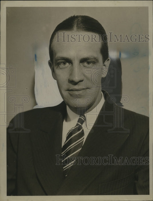 1933 Press Photo Victor G Weizer Police Persecutor - Historic Images