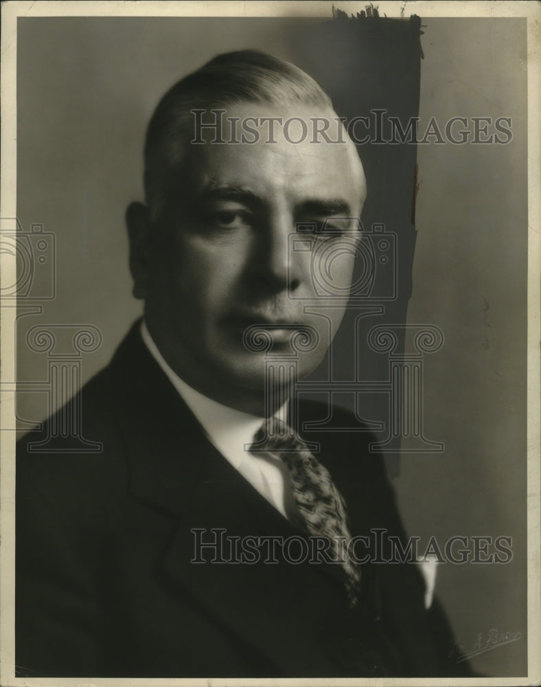 1934 Press Photo Harold S. Campbell School superintendent New York City - Historic Images