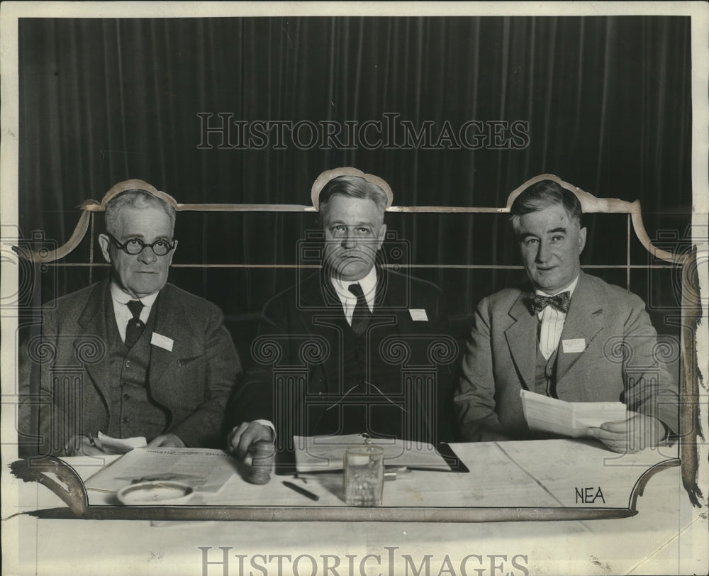 1930 Press Photo Wil Tufford, E Harris &amp; Fred Schilpin of St Cloud MN Times-Historic Images