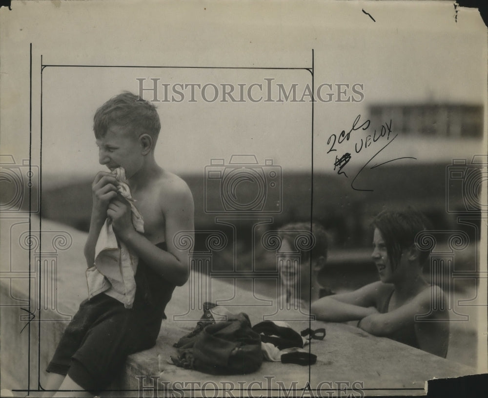 1925 Press Photo Children - Historic Images