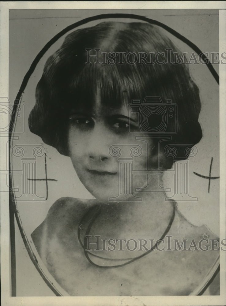 1930 Press Photo Myrtle Hunter, Mistress of Archie Ferrell Who Committed Suicide - Historic Images