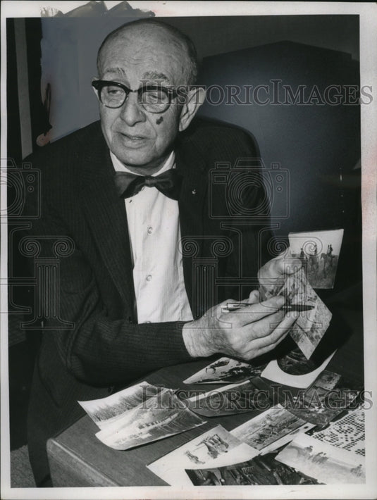 1967 Press Photo Herman W. Down of East Cleveland, Ohio - neo14696-Historic Images