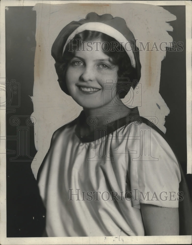 1929 Press Photo Miss Mary McDonald of Cleveland Ohio in Irish garb - neo14873-Historic Images