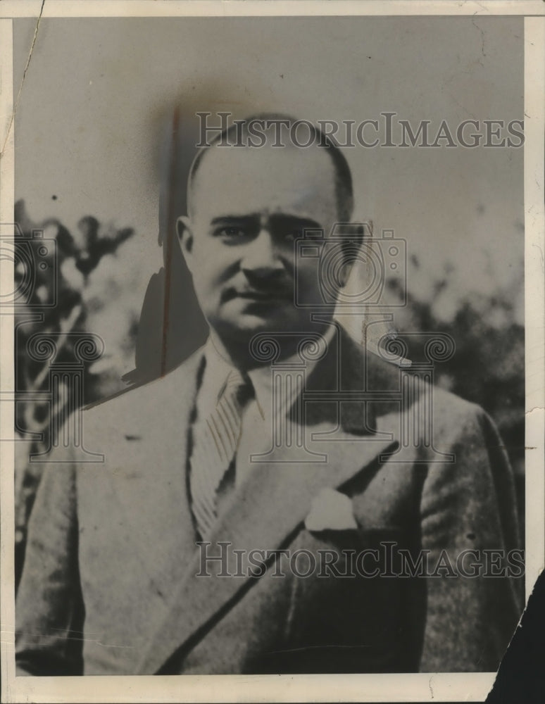 1940 Press Photo Count J De Sieyes at a function - Historic Images