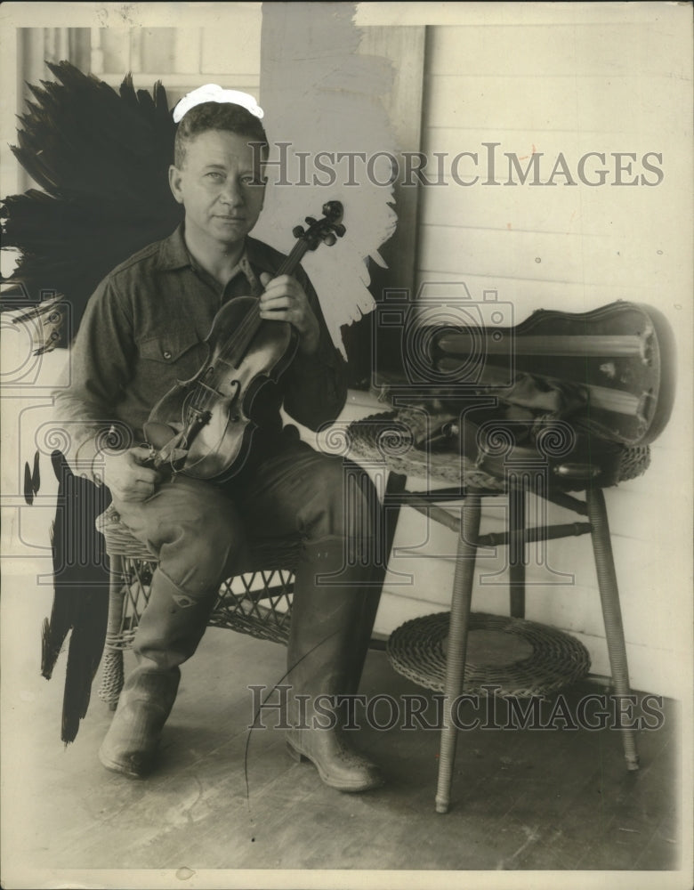 1928 Press Photo Efrem Zimfalest Violinist - neo15024-Historic Images