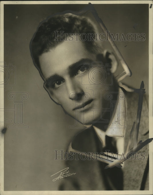 1925 Press Photo GC Arnoux director announcer for KTHS radio - neo15073-Historic Images