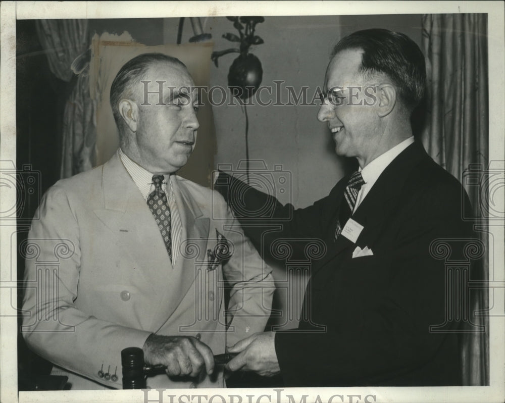 1941 Press Photo C Monship Made Southern Newspapers Publishers by A.W. Huckle - Historic Images