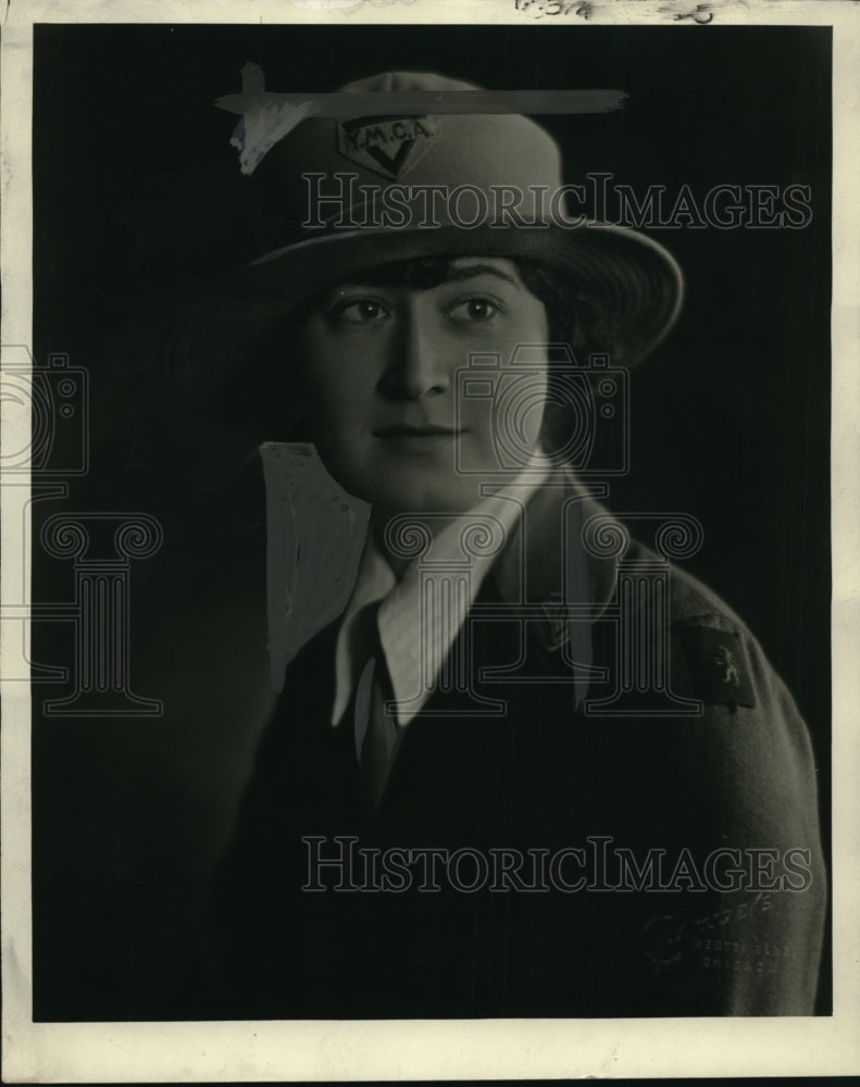 1923 Press Photo Miss Louise Wells, National President - Historic Images