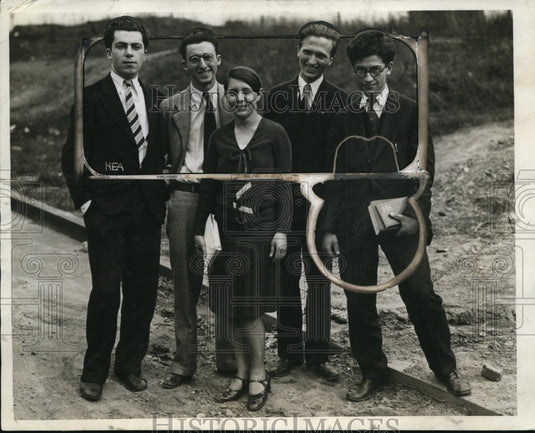 1929 Press Photo University of Pittsburgh Liberal Club Members - Historic Images
