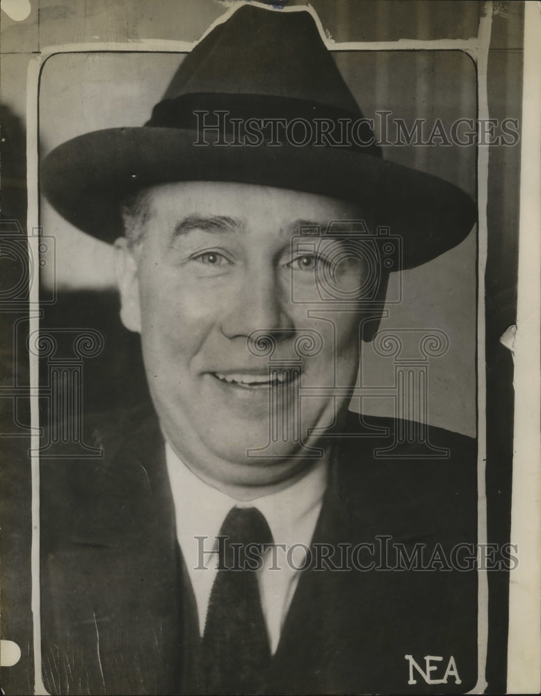 1927 Press Photo Mr. Mackey, Cleveland Crook - neo16936-Historic Images