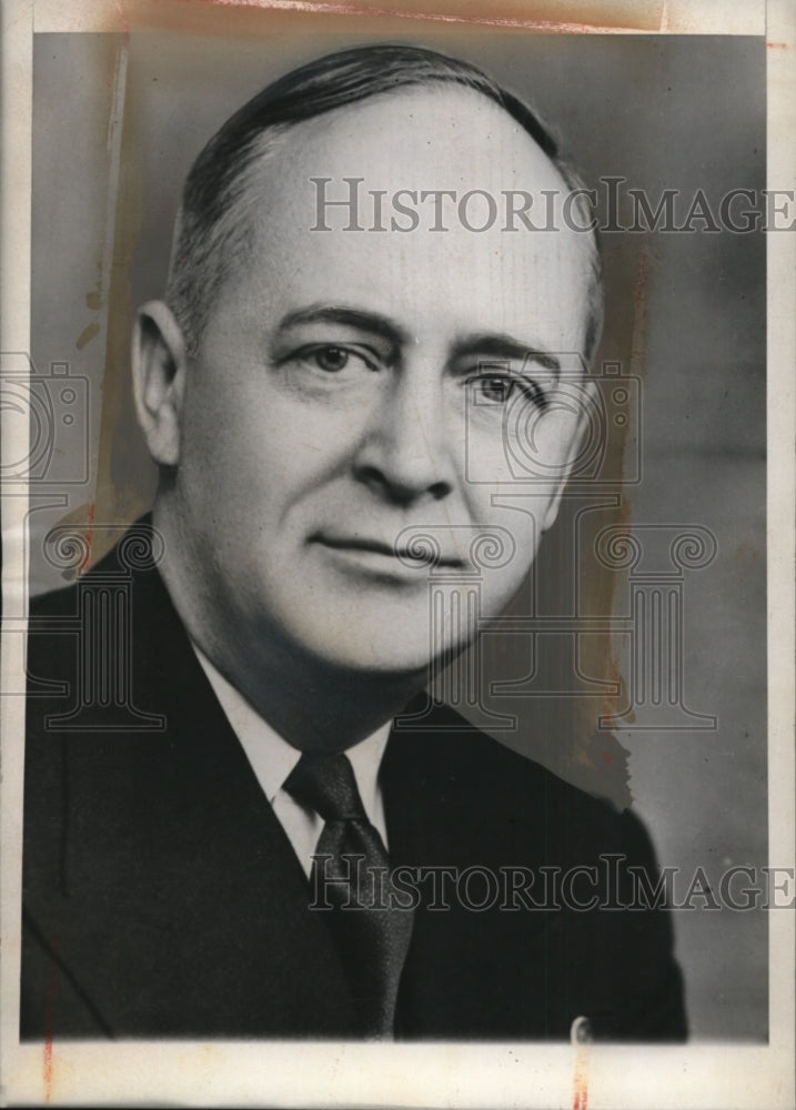 1946 Press Photo George Olmsted of Des Moines, IA, Who is Candidate for Governor - Historic Images