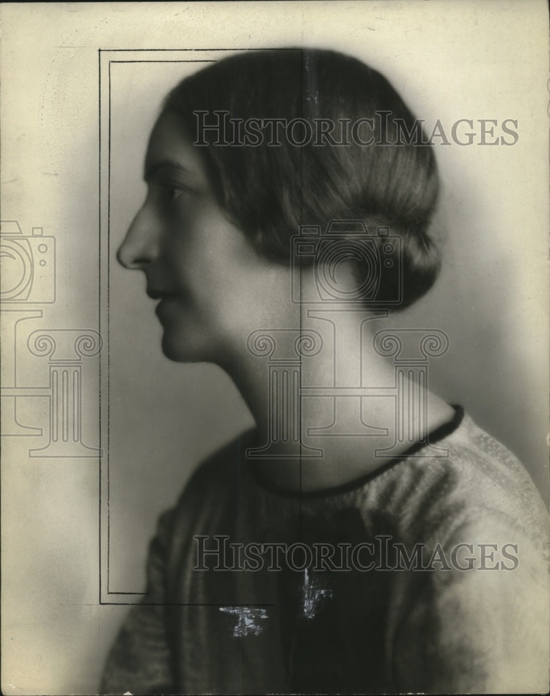 1927 Press Photo Ena Heineman former WRU Teacher now Actress with Chicago-Historic Images