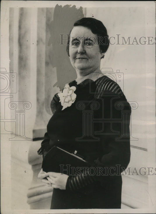 1935 Press Photo Mary Agnes Guinn Attorney Solicitor General's Office - Historic Images