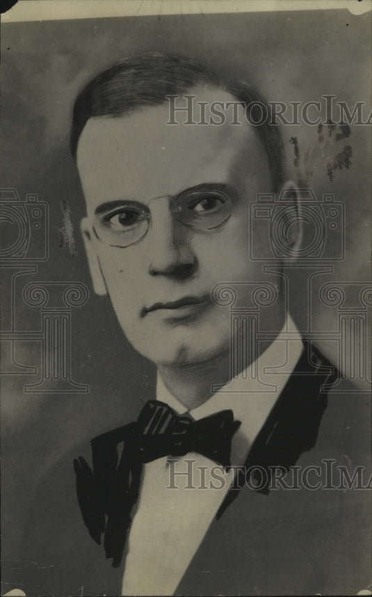 1920 Press Photo LD Heckman Asst Secy of Wharton Motors Co - neo17603-Historic Images