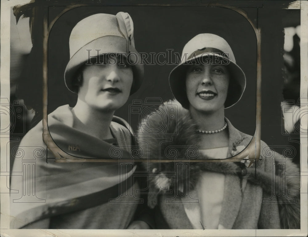 1928 Press Photo Epilona Hamilton &amp; Hester LeFlore - neo17815-Historic Images