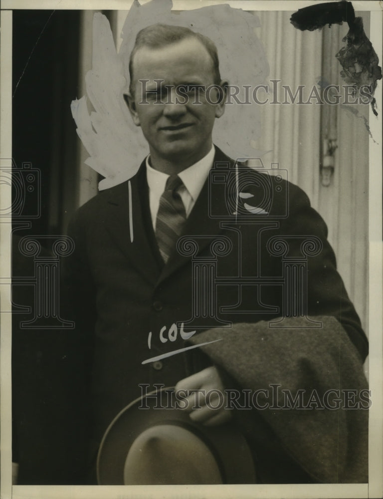 1927 Press Photo Oscar Guntwaldsen - Historic Images