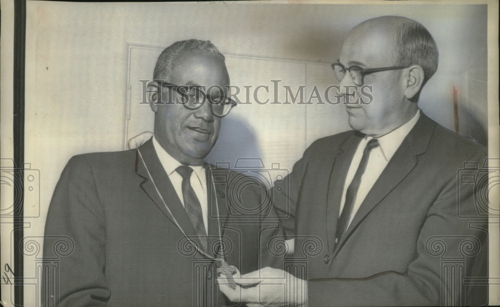 1964 Press Photo Edler G. Hawkiins, Mod. of United Presbyterian Gen Assembly-Historic Images