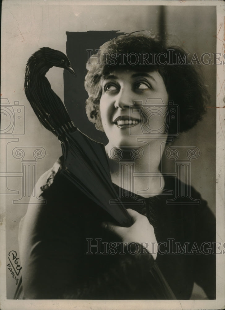 1924 Press Photo Umbrella - Historic Images