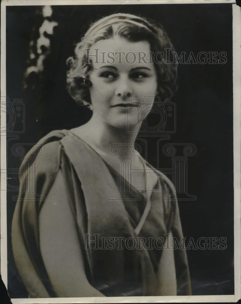1932 Press Photo Virginia Feree of Columbus, OH - Historic Images