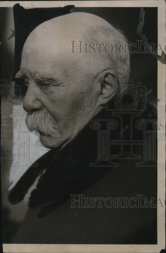 1922 Press Photo French Premier Clemenseau called Tiger of France - neo20102-Historic Images