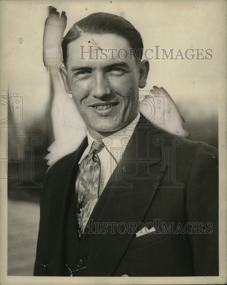 1927 Press Photo Al Ulbucksin U of W fresman stroke coach - neo20459-Historic Images