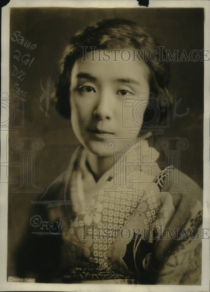 1921 Press Photo Madame T. Kamatsu - Historic Images