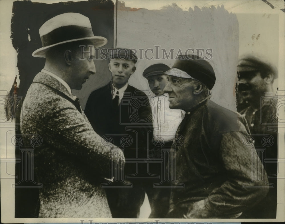 1927 Press Photo German Ex-Crown Prince Wilhelm Offered Money to Play Himself-Historic Images