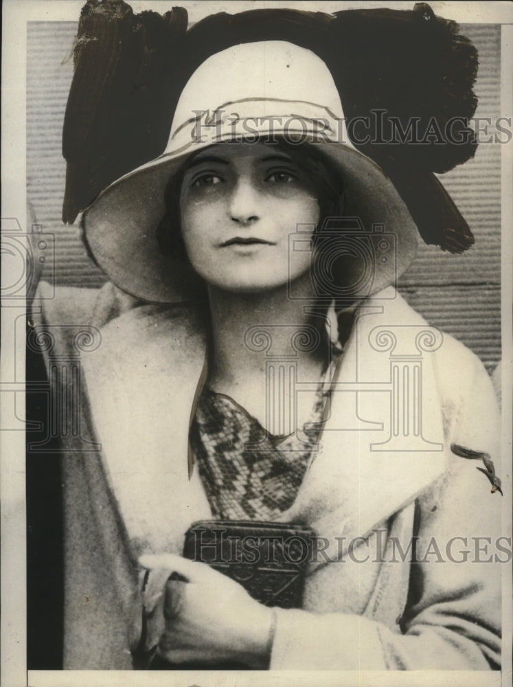 1931 Press Photo Ms Jane Dickson, Granddaughter of Capt. Robert Dollar-Historic Images