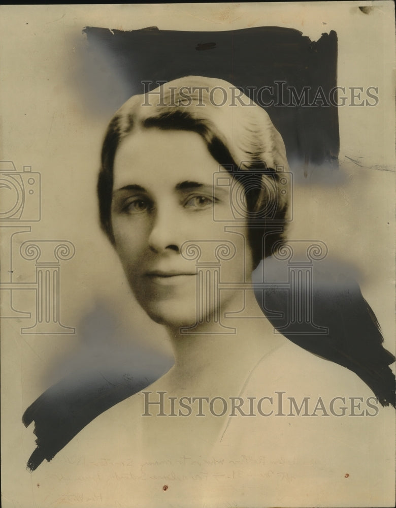 1934 Press Photo Mrs Helen Robbins to Marry Sen Ballsley - Historic Images