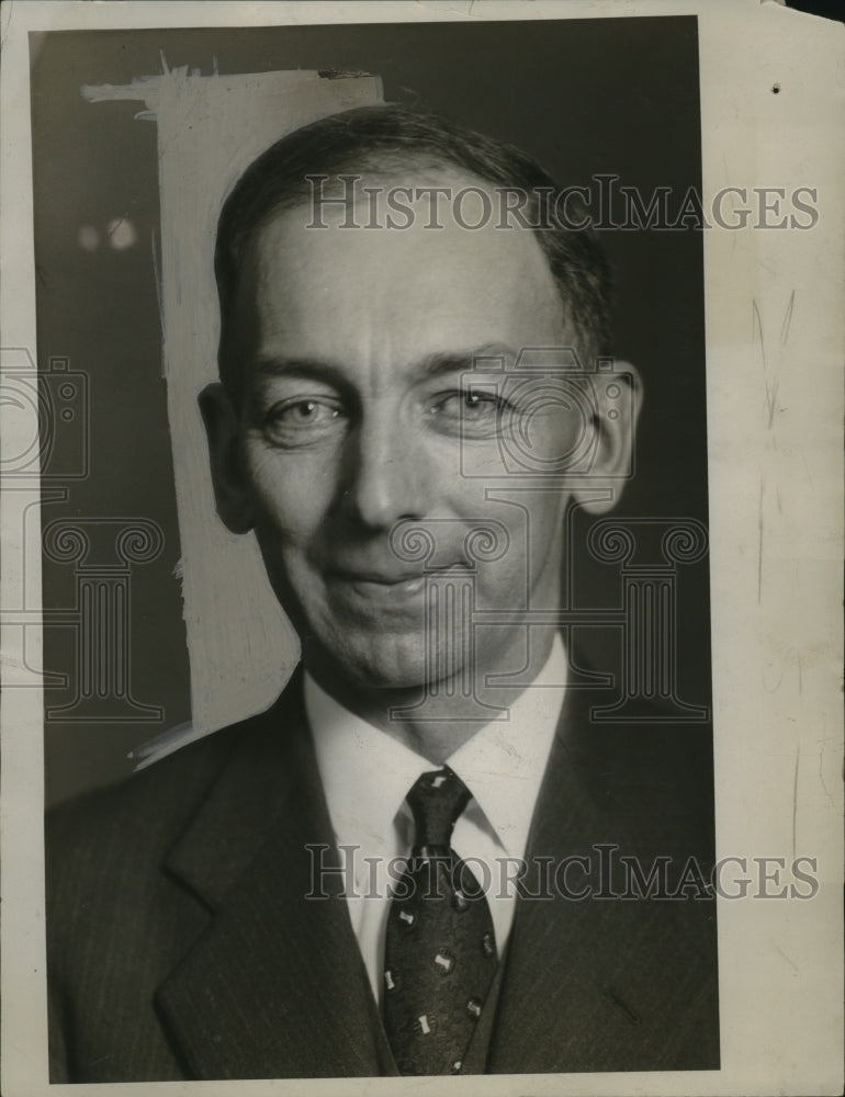 1934 Press Photo Rev. W. D. Heaston - Historic Images