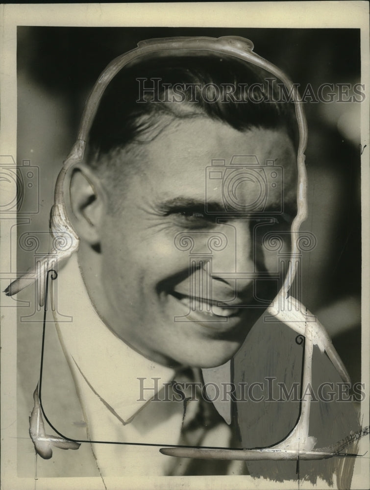 1927 Press Photo Elvin Eichweldt, Navigator for Capt Erwin - neo21408-Historic Images