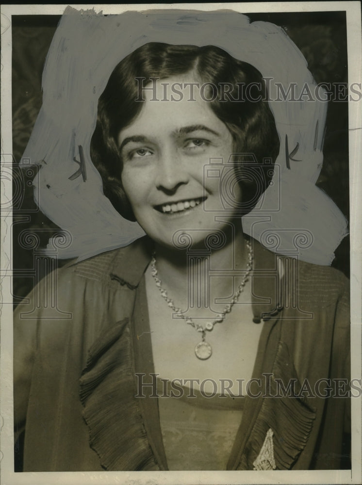 1928 Press Photo Catherine Smith daughter of Governor Smith of NY - neo22575-Historic Images