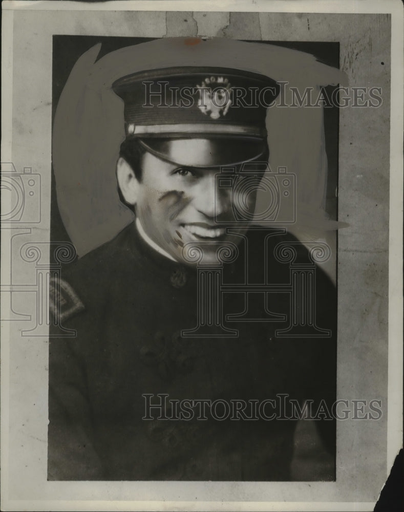 1929 Press Photo Prof. D.G. Gallur Band Leader San Quintin - neo22598-Historic Images