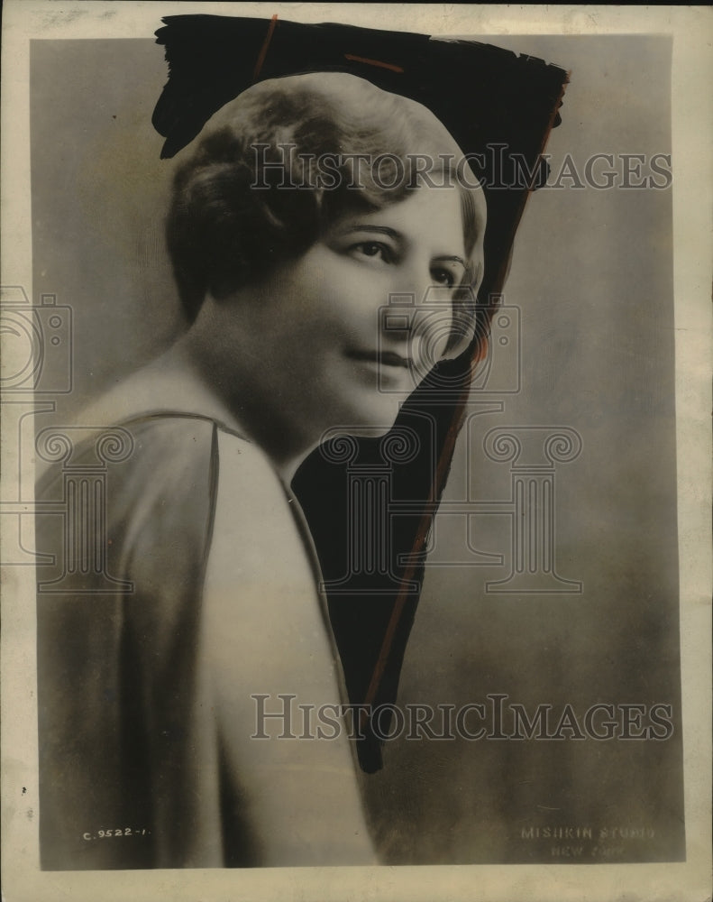 1931 Press Photo Rachel Morton French American soprano for WABC Columbia-Historic Images
