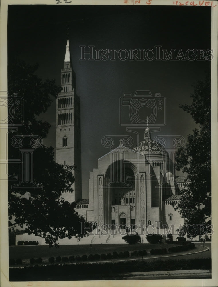 1966 Press Photo Shrine of the Immaculate Conception - neo22879-Historic Images