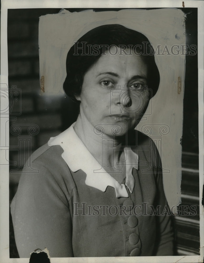 1934 Press Photo Miss Elena Trayan - neo23049-Historic Images